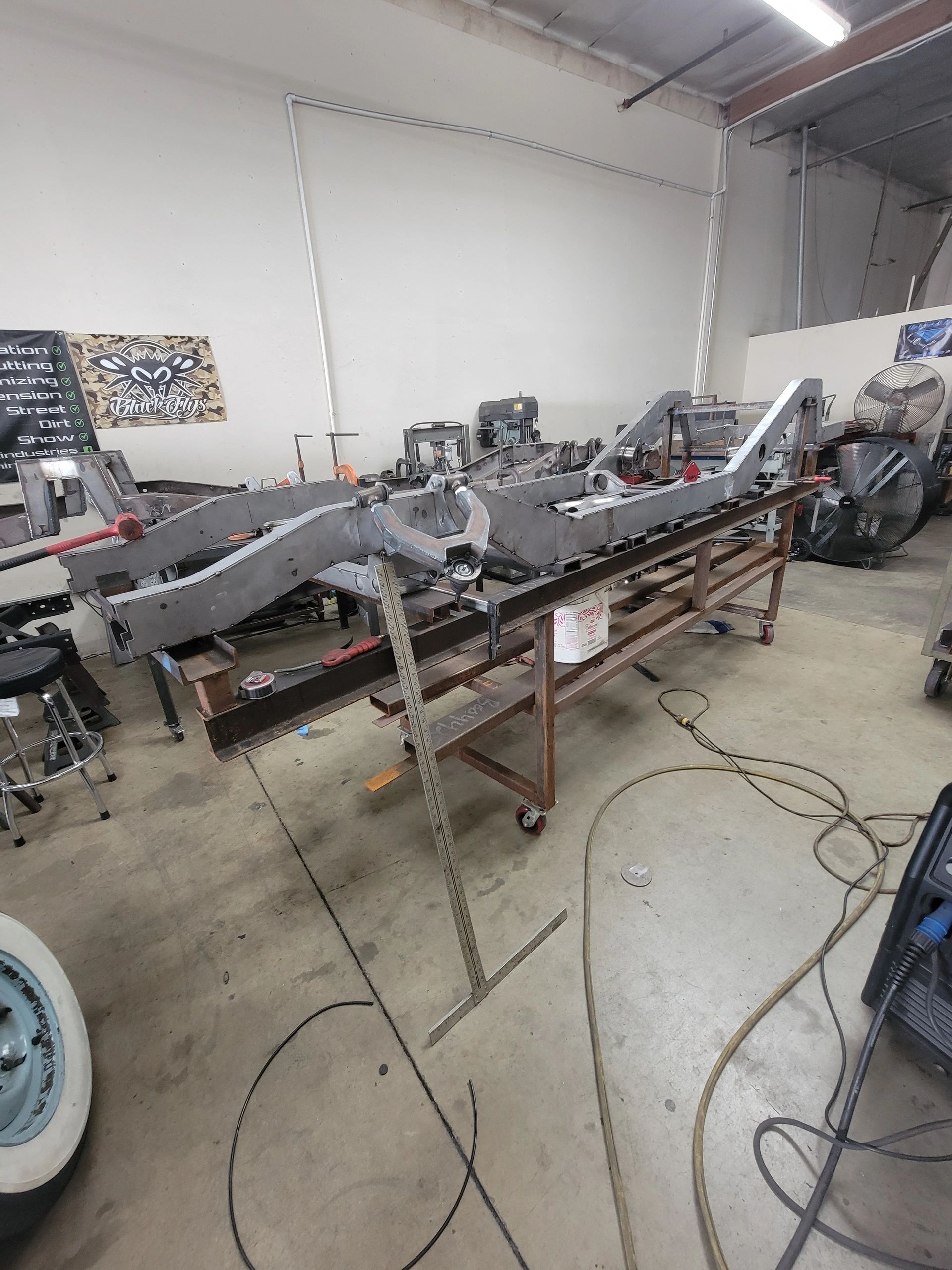 LS engine swap fabrication work by Ikon Industries Ontario CA